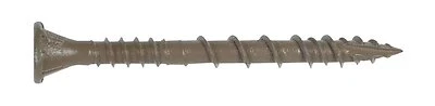 Wood Screw Flat T25 No. 10 X 2 Inch Deck-drive Dsv