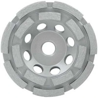 49-93-7750 4 Inch Diamond Cup Wheel Double Row For Concrete Grinding