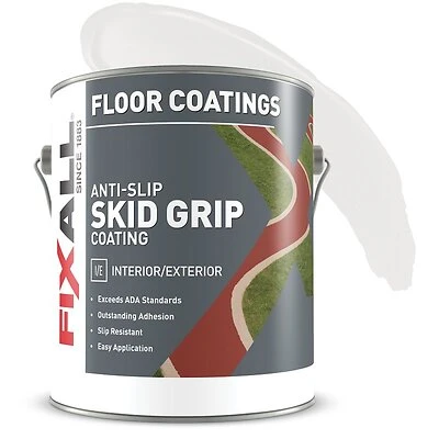 Skid Grip Anti-slip Coating - Tintable White, 100% Acrylic, Durable Finish