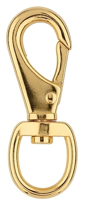 Boat Snap With Swivel Round Eye 3/4 X 3-5/8 In