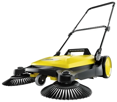 1.766-361.0 Push Sweeper, 26.8 In Width, 5.25 Gallon Hopper, 2 Brushes