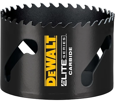 Elite Series 3 Inch Carbide Tipped Hole Saw For Metal And Wood Cutting