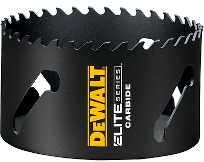 Elite Series 4 Inch Carbide Tipped Hole Saw For Metal And Wood Cutting