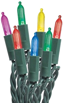 Santas Forest 27550 Led Micro Mini String Lights, Multi-color, 50 Count