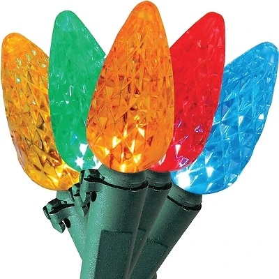 V47825-49 Led Christmas Light Set, 50-lamp, Multi-color, 120 V, 2.4 W