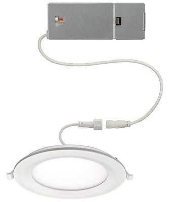 6 Inch Lowpro Recessed Downlight With Color Preference And Nightlight Feature
