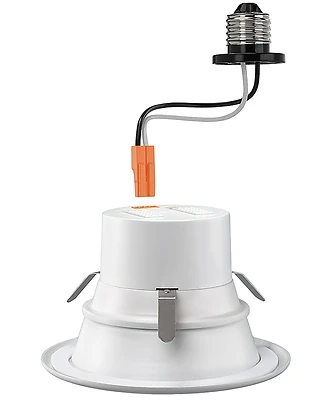30-in-1 Color Preference Retrofit Downlight Trim, 4 Inch, Model 53802102