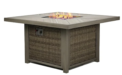 141606 42 Inch Spring Arbor Gas Fire Table With Mosaic Top