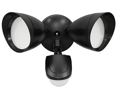 Powerzone LED Security Flood Light, 1200 Lumens, 15W, Bronze