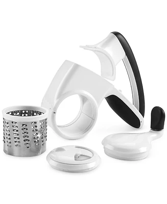 Oxo Good Grips 11316100 Rotary Grater With Storage Compartment, White