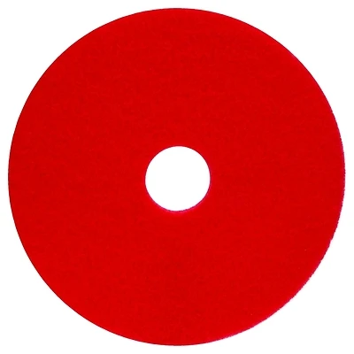 422114 Light Buffing Pad, Red - Ideal For Floor Maintenance