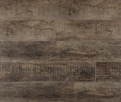 Plank Vinyl Flooring - Wine Barrel Style, 7 In Width, Spc Core, 22 Mil Wear Layer