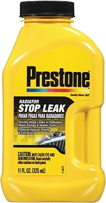 Prestone AS145Y Radiator Stop Leak, Slurry Formula, 11 Oz