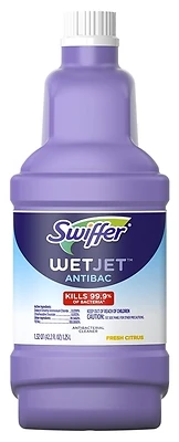 Swiffer WetJet 77812 Multi-Surface Cleaner Refill, Sweet Citrus, 1.25 L