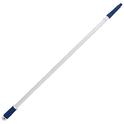 989300 Telescopic Cleaning Pole, 6 Feet Maximum Length, Steel, Threaded, Blue/white