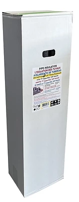 Pipe Insulation 1 Inch X 1/2 Inch Thick 46 Inch Length Charcoal