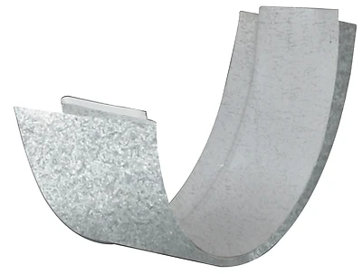 5 Inch Joint Slip Connector Galvanized Steel Half-round Gutter