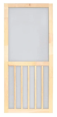 Screen Tight W5bar30 Wooden Five Bar Screen Door, 30x80 Inches
