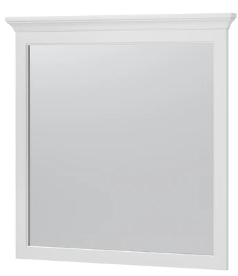 Hollis Framed White Mirror 32 X 32 Inches For Bathroom Decor