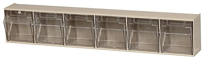 Tip Out Bin Organizer - 6 Large Compartments, Model Rqtb306iv