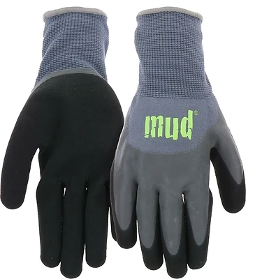 Mud Kiwi MD32011G-ML Latex Dip Gloves, Medium