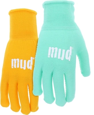 Mud MD35001M-WML2P Nylon Dot Safety Gloves, Women's M/L, Wing Thumb