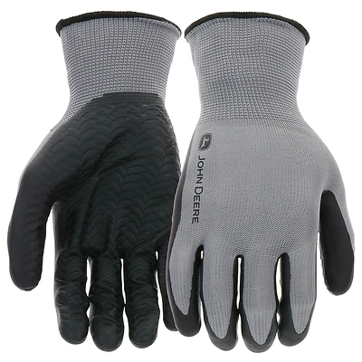 John Deere JD37215-L Nitrile Coated Work Gloves, Men's Large