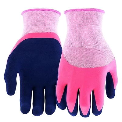 Miracle Gro MG30605/WSM Women's Latex Double Gloves, Small/Medium