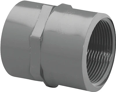 Schedule 80 Pvc 1-1/2 Inch Socket X Female Iron Pipe Adapter