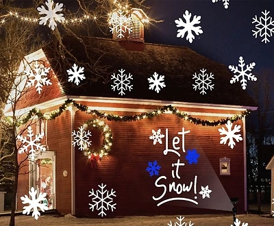 92603 Snowfall Motion Led Projector, 240/110 V, 4-lamp, White Light