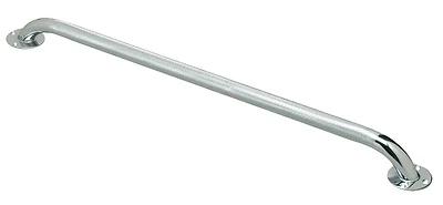 24 Inch Knurled Chrome Safety Grab Bar For Bathroom Support