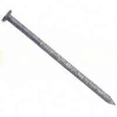 8d Ring Shank Nails, 1 Pound Box, Heavy Duty Lumber Fasteners