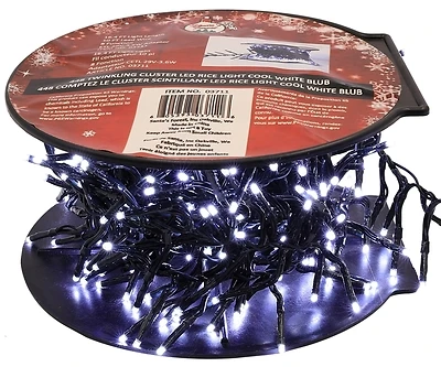 03711 Led Twinkling Lights, 448-lamp, Cool White, 16.4 Ft Length