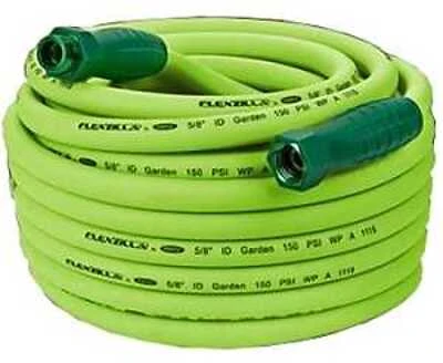 Swivelgrip Garden Hose, 5/8 In Diameter, 10 Ft Length, Green Polymer