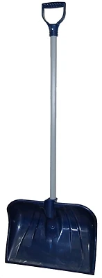 26pdx-s Snow Shovel With 18 In. Wide Polyethylene Blade And Steel Handle