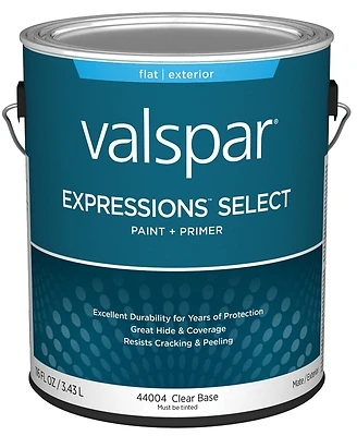 Paint And Primer Exterior Flat Color Gallon 100% Acrylic Formula