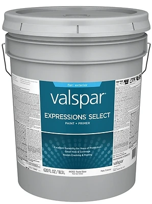 100% Acrylic Exterior Latex Paint And Primer 5 Gallon Pail