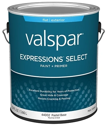 Exterior Latex Paint And Primer, 1 Gallon, Fade-resistant Color