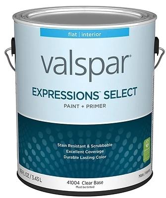 Valspar Paint And Primer Interior Flat Ceiling Paint, Gallon