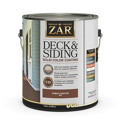Solid Color Deck And Siding Coating 82313 - Durable Weather-resistant Finish