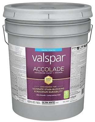 Ultimate White Interior Paint And Primer 1 Gallon Pail