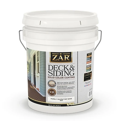 Coating White Solid Pure 5 Gallon - Model 82015