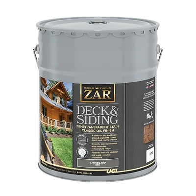 Stain Wood Semi-transparent Barnboard 5 Gallon