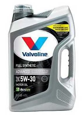 Advanced Full Synthetic Motor Oil 5w-30 5 Quart Bottle