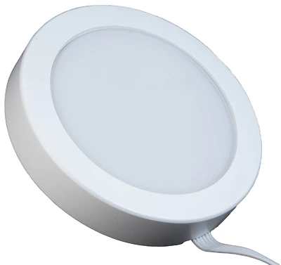 Led Remote Control Motion Puck Light With Adjustable Color Temperature And Trim Rings