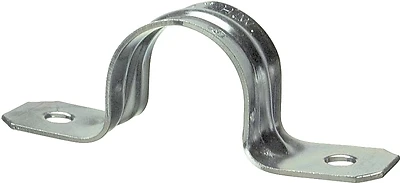 1/2 Inch Rigid Two Hole Strap - Model 61205b For Secure Pipe Support