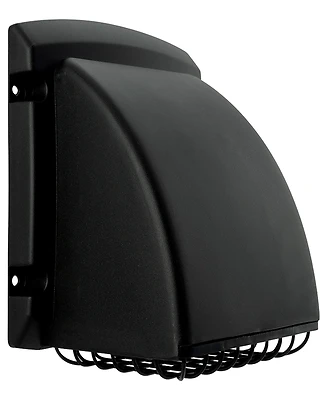 Promax Exhaust Cap Pmc4blkx, 4 Inch Duct, Black With Pest Screen