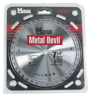 7.25 Inch 50 Tooth Circular Saw Blade For Metal Cutting