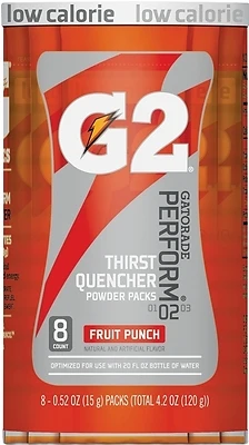 13166 Thirst Quencher Instant Powder Sports Drink Mix, Fruit Punch Flavor, 1.34 Oz