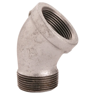 1-1/2 Inch 45 Degree Galvanized Elbow Street Fitting
